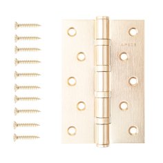 Петля врезная Apecs 120*80-B4-Steel-GMS