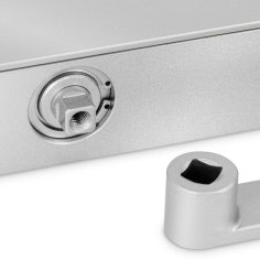 Дверной доводчик NOTEDO DC-045-155 SL+HO+DA+BC PRO, коричневый