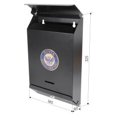 Ящик почтовый Птимаш №2010 черный