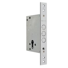 Замок дверной DOORLOCK 9257С, цилиндровый, хромированный
