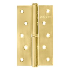 Петля съемная IN5430SL-BL SB левая (413/BL-5 125x75x2,5) мат. золото БЛИСТЕР