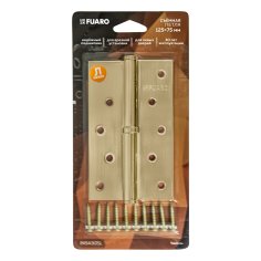 Петля съемная IN5430SL-BL SB левая (413/BL-5 125x75x2,5) мат. золото БЛИСТЕР