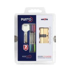 Цилиндровый механизм MaxPro7000Key 52mm (21+10+21) SSG сатин.золото 7key