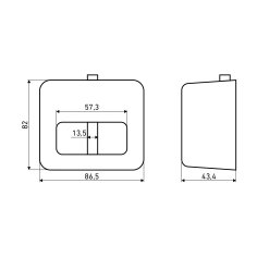 АЛЛЮР  ВС2-10С Замок навесной