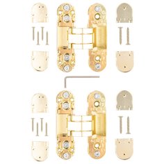 Петля врезная скрытой установки Apecs 110*30-3D-Z-G (R15)
