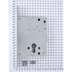 Замок дверной DOORLOCK 9257С, цилиндровый, хромированный