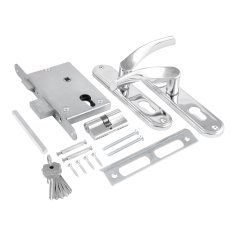 СТАНДАРТ Россия ЗВ4-7.04С хром Замок врезной с/руч