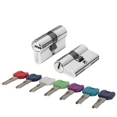 Цилиндровый механизм MaxPro7000Key60mm(25+10+25) CP хром 7key 
