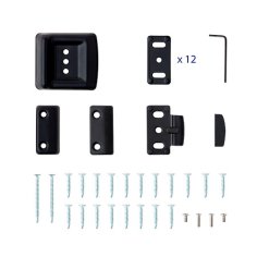 Ручка-штанга нажимная с тягами Apecs PB-1800D-Panic-BL/Red