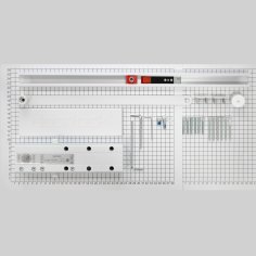 Дверной доводчик DOORLOCK DL345S/N EN 1-4 белый