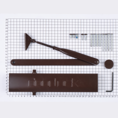 Доводчик DOORLOCK DL400 BC DA EN 3-7 коричневый