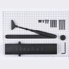 Доводчик DOORLOCK DL400 BC DA EN 3-7 черный