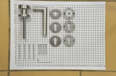 Ручка дверная HOPPE (Германия)  Е58/42KV/42KVS/1400Z (Amsterdam), F69 матовая нержавеющая сталь