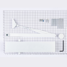 Доводчик DOORLOCK DL400 BC DA EN 3-7 белый