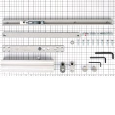 Дверной доводчик DOORLOCK DL710ITS усилие 3 Серебристый с фиксацией в открытом положении