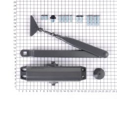 Доводчик DOORLOCK DL75 DA EN4/5 графит