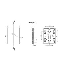 Накладка на шток цилиндра ESC.O.RL/K.486 (ESC 486-O RL) ABG-6 зелёная бронза (1шт.)
