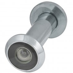 Глазок дверной противопожарный, оптика стекло DV-PRO 2/85-55/BR (DVG2) CP хром