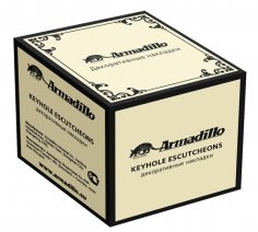 Накладка под цилиндр ET.R.CL55 (ET/CL) BB-17 коричневая бронза